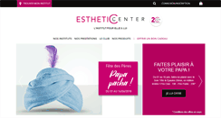 Desktop Screenshot of esthetic-center.com